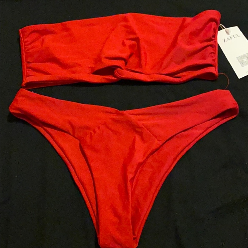 Red bikini